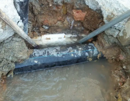 天宁测漏水之水管漏水